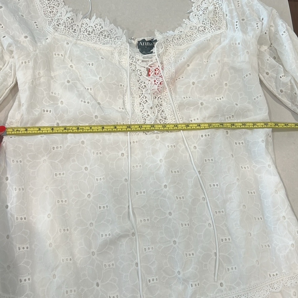 White Lace Dress - Picture 3 of 7